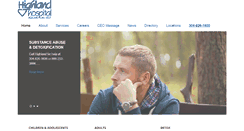 Desktop Screenshot of highlandhosp.com